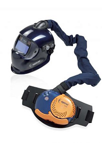 Система е1100- вентилируемая сварочная маска в комплекте с устройством принудительной подачи воздуха